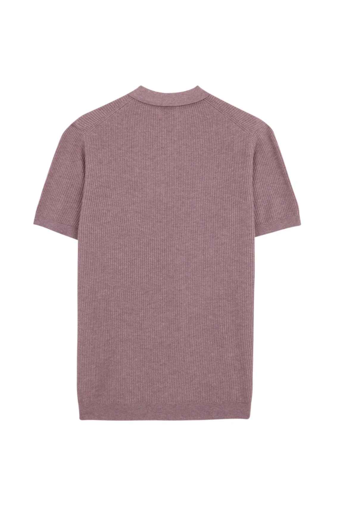 Strick-Poloshirt