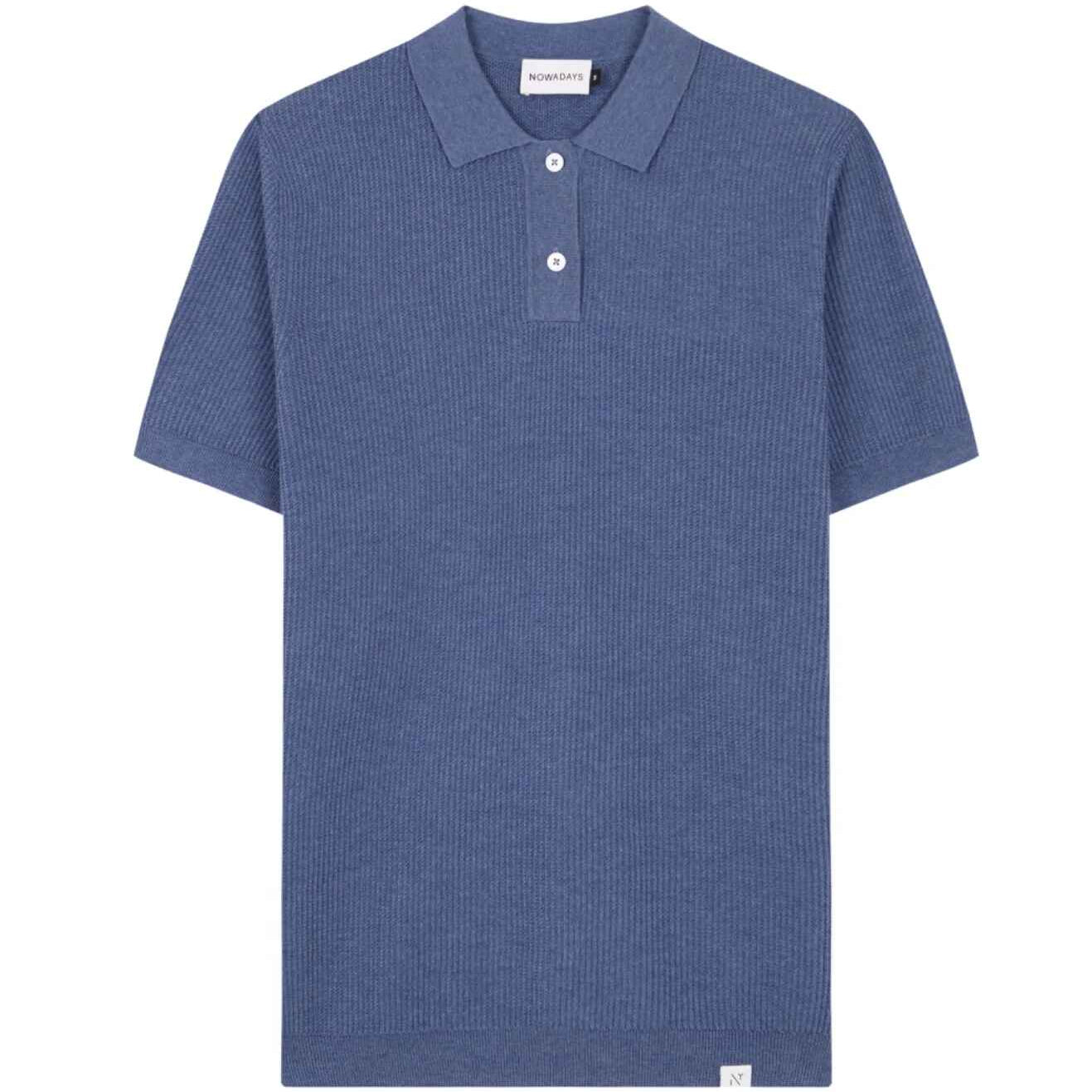Strick-Poloshirt
