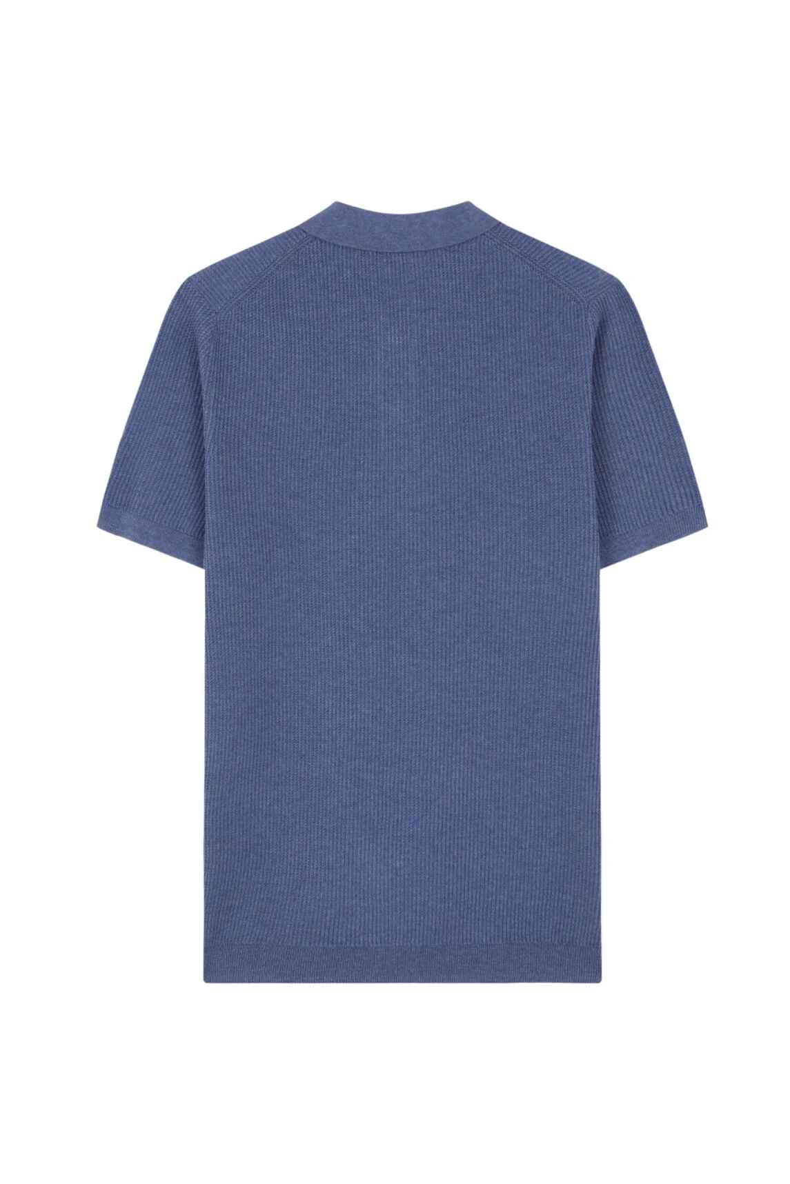 Strick-Poloshirt
