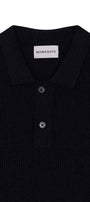 Strick-Poloshirt