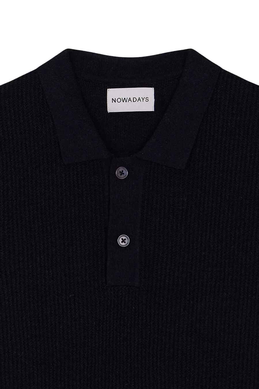 Strick-Poloshirt