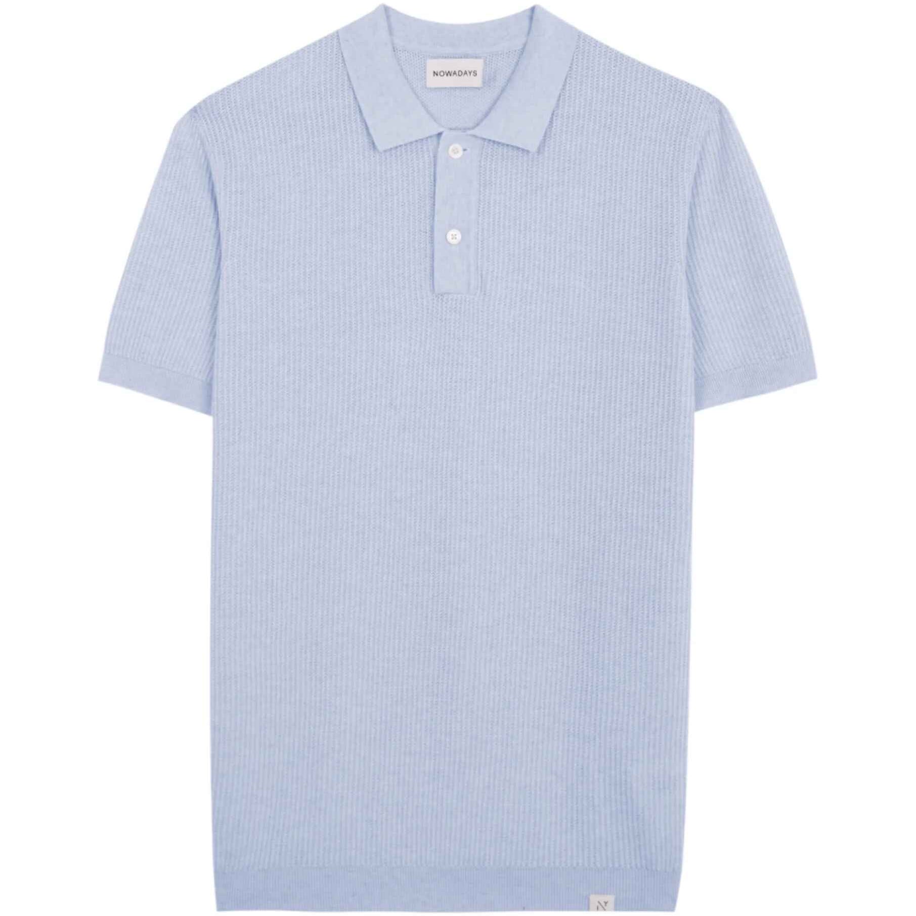 Strick-Poloshirt