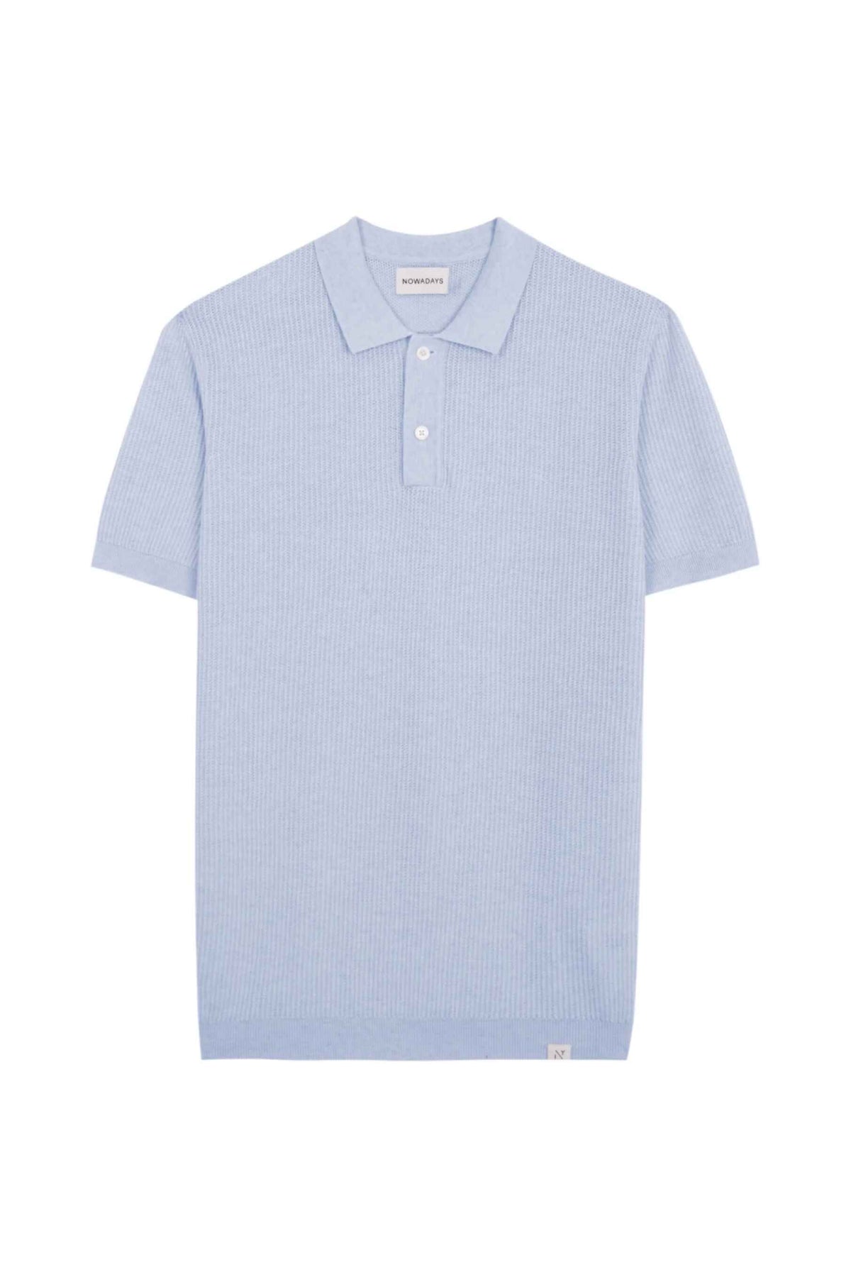 Strick-Poloshirt