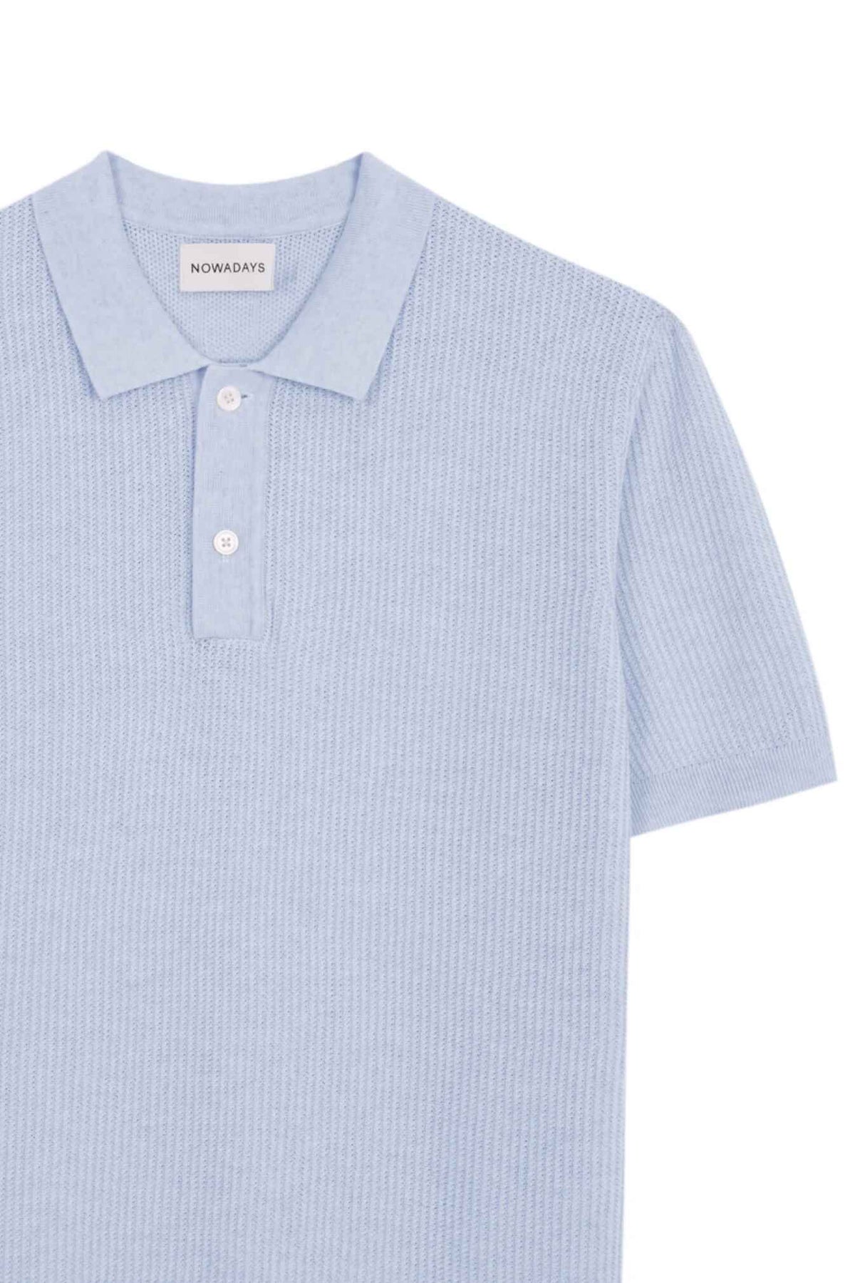 Strick-Poloshirt