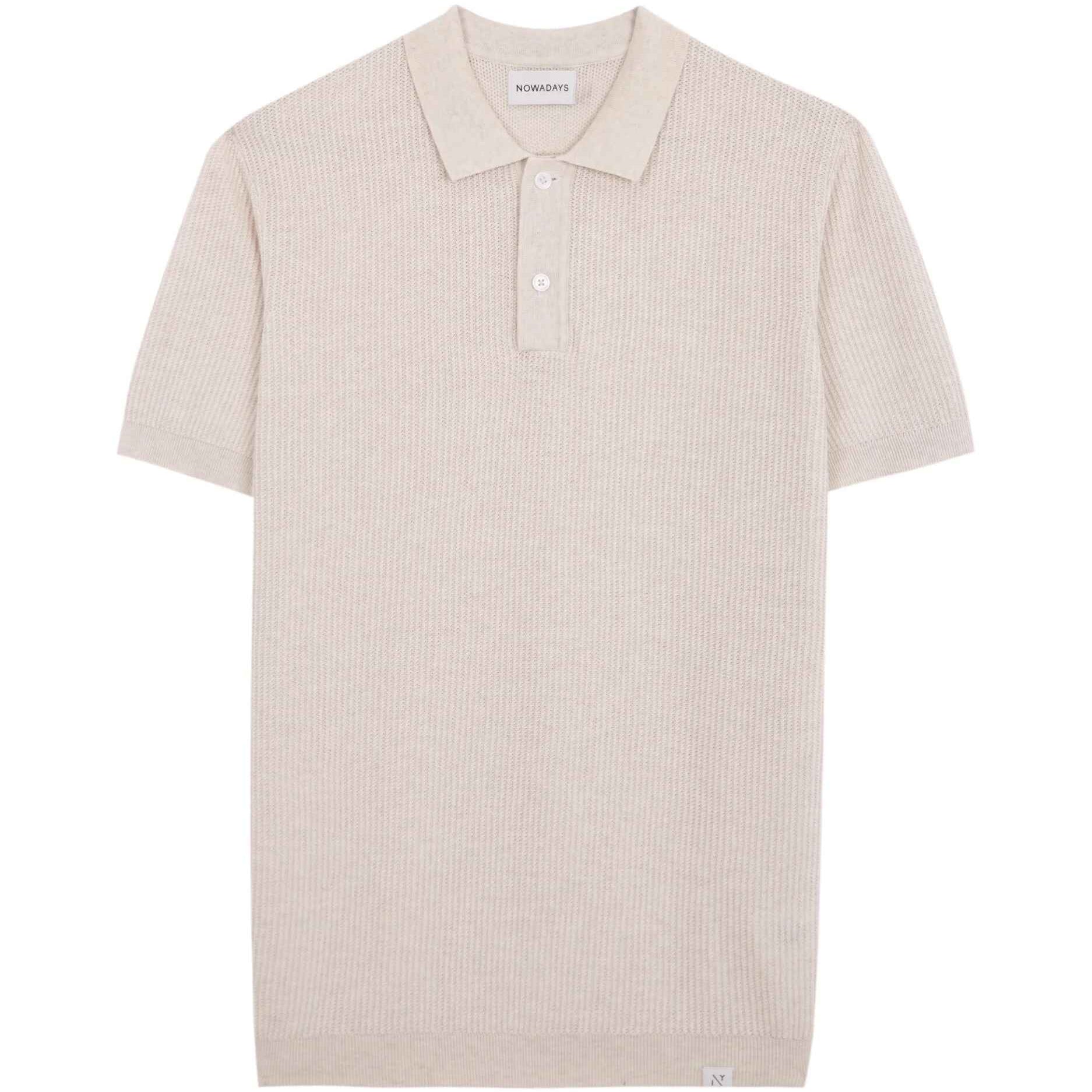 Strick-Poloshirt