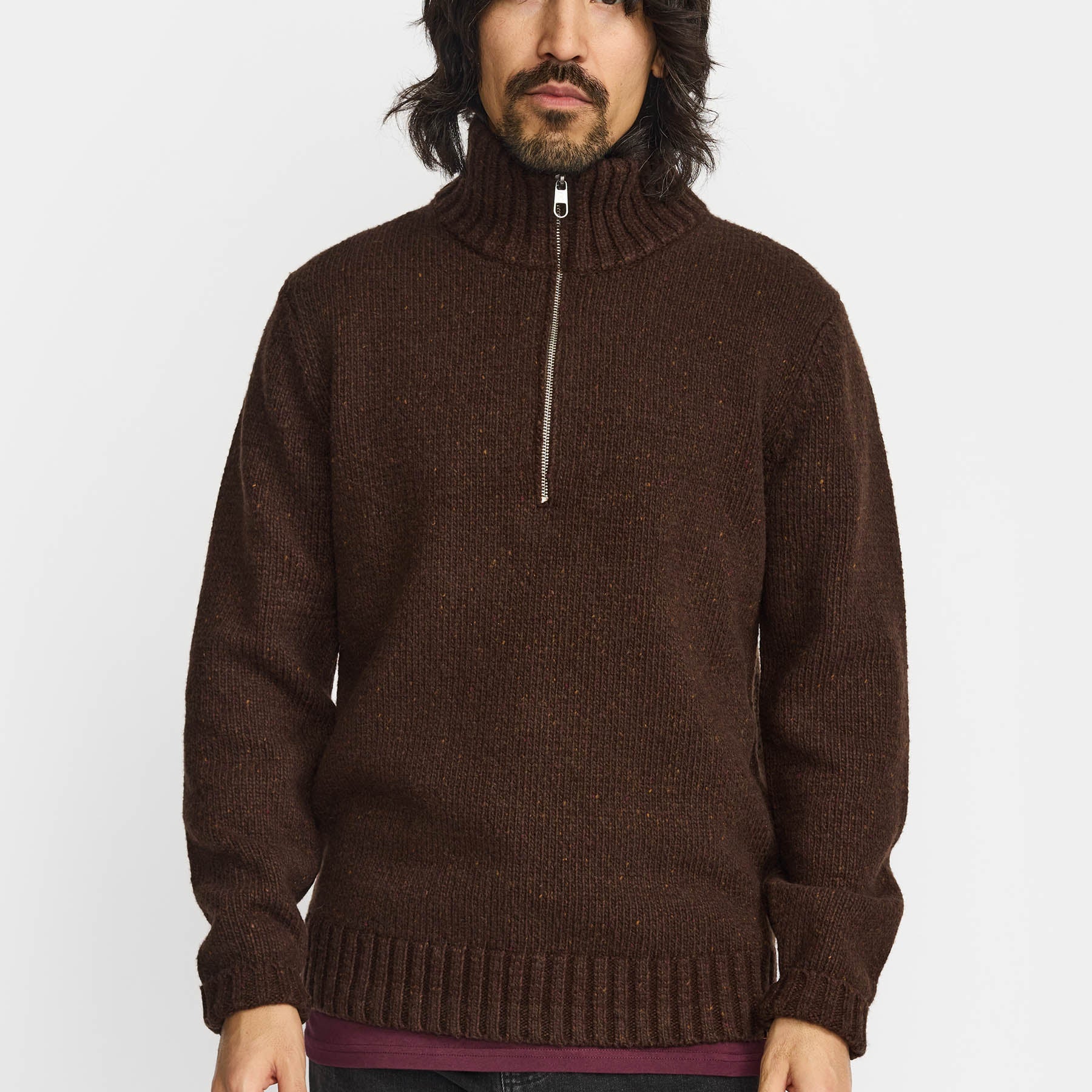 Half-zip Knit 6619