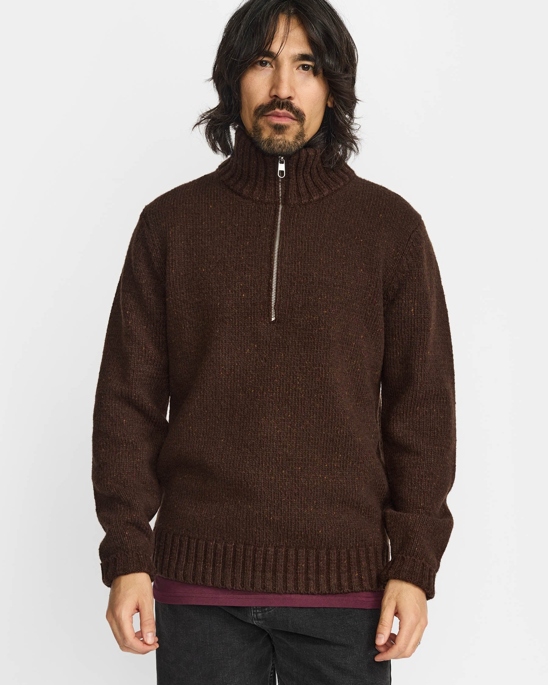 Half-zip Knit 6619