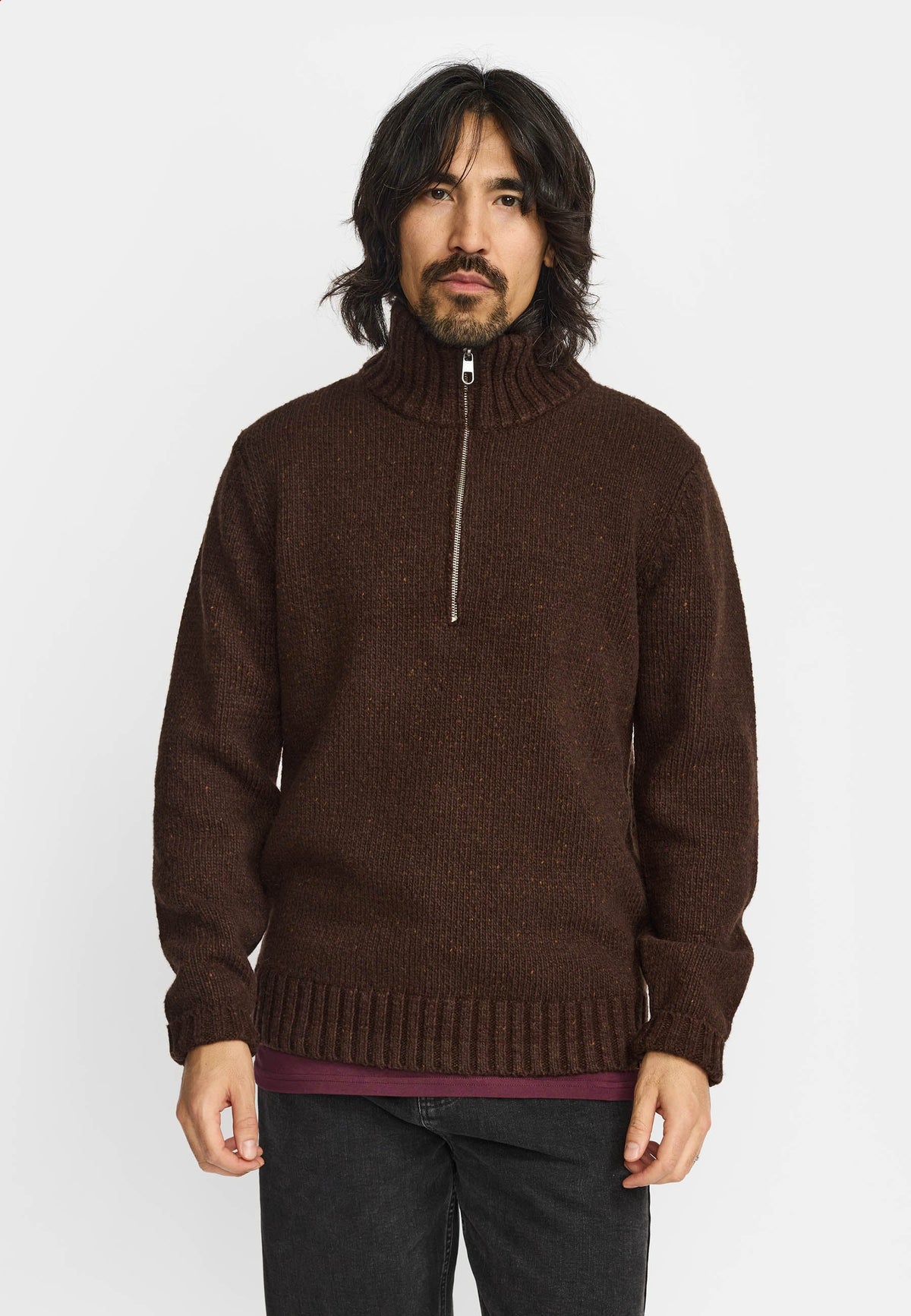 Half-zip Knit 6619