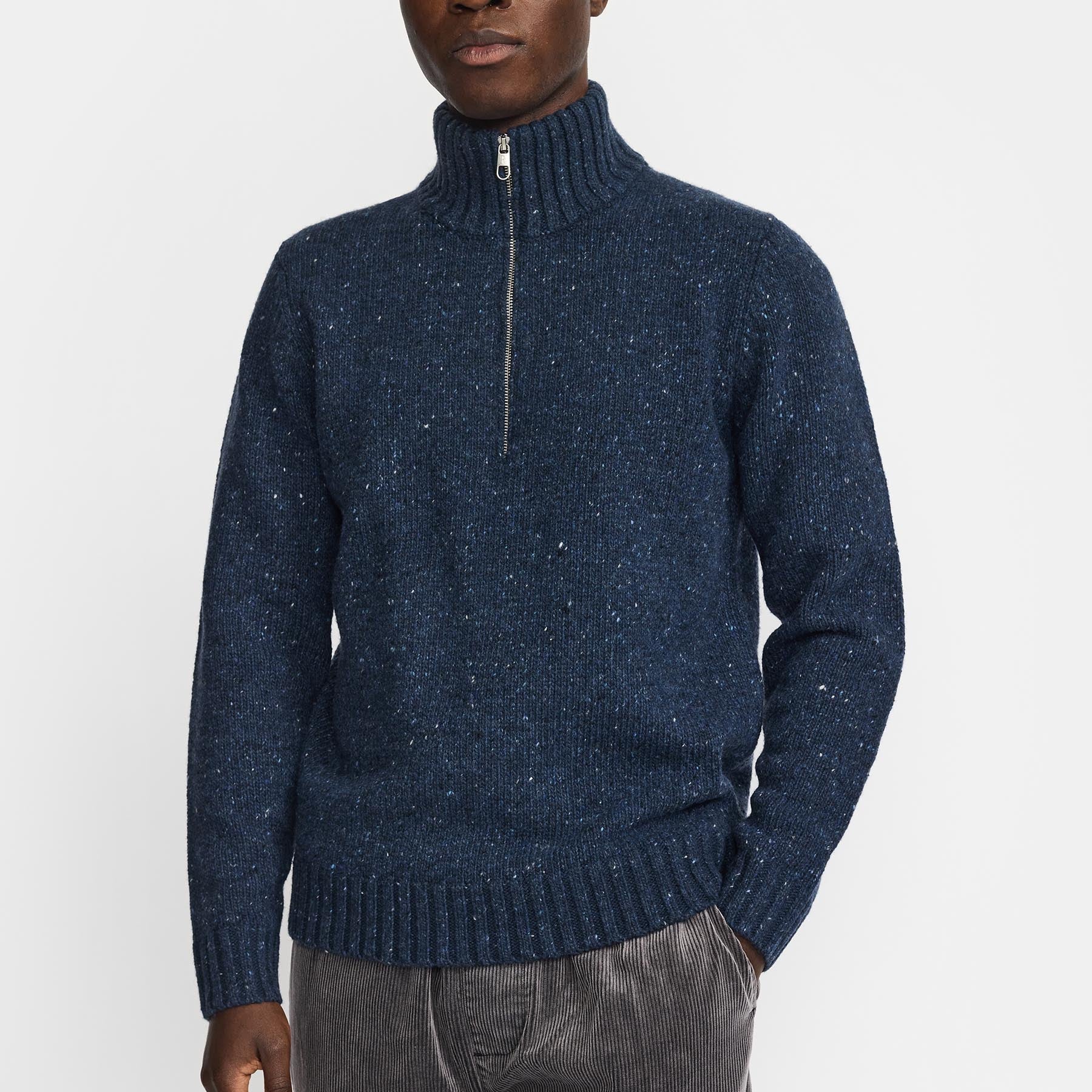 Half-zip Knit 6619