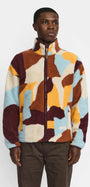 Printed Teddy Jacket 7026
