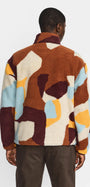 Printed Teddy Jacket 7026