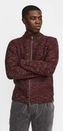 Zipped Knit Cardigan 6618