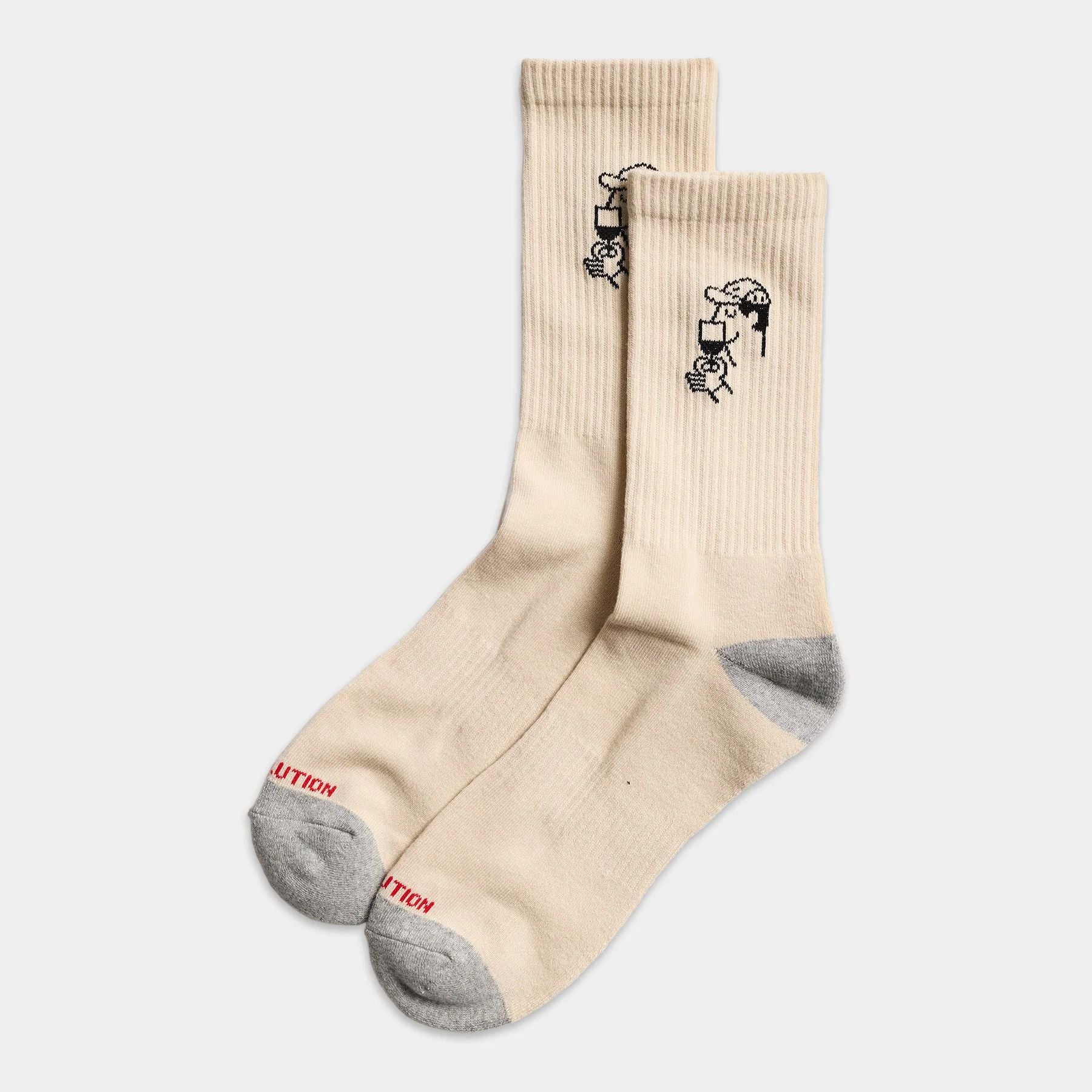 Jaquard Crew Sock 8927 SME