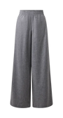 Pull-On Pants mit weitem Bein in Woll-Mix