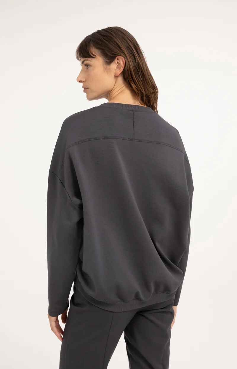 Pullover mit Ballonsaum