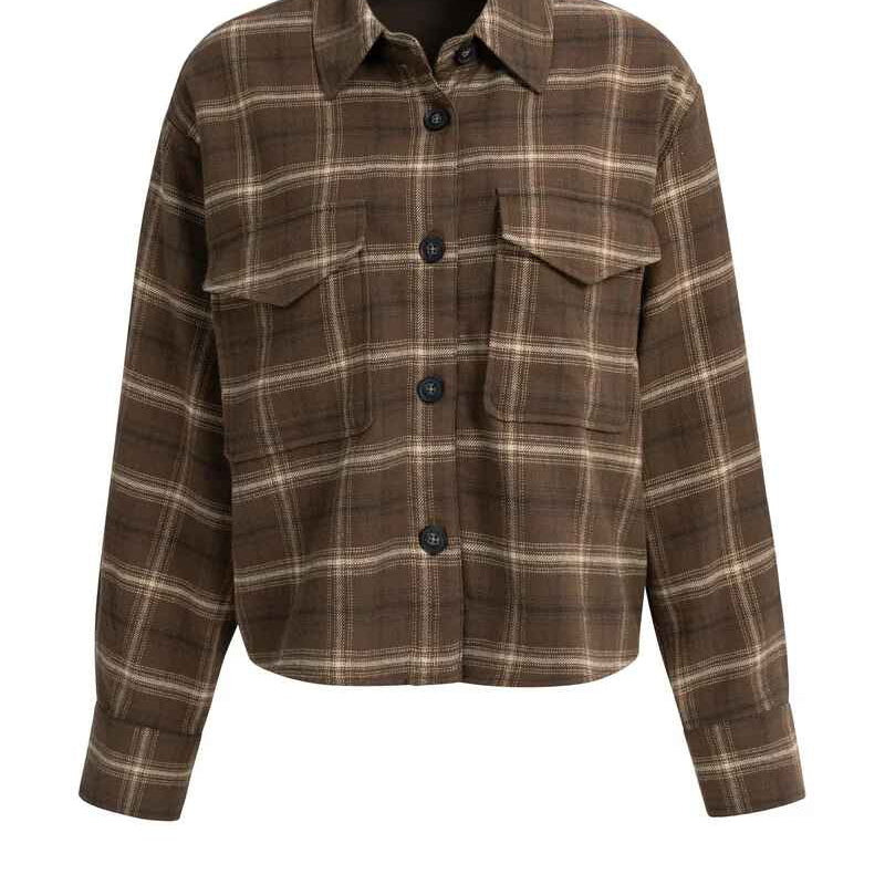Flanellbluse