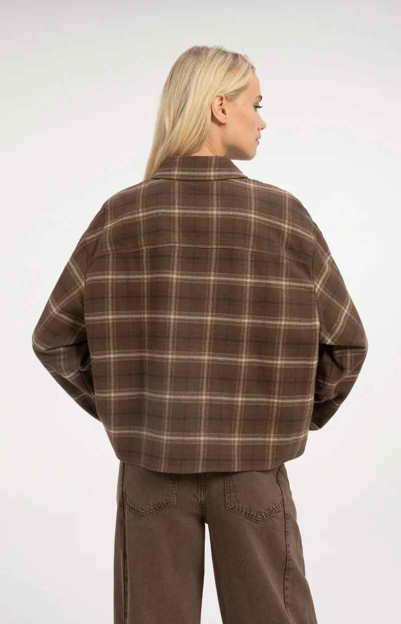 Flanellbluse