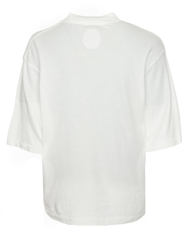 ANINE BING ホワイト Tシャツ グラフィックミックジャガー XS Anine Bing | Avi Tee Mick Jagger | Ivory