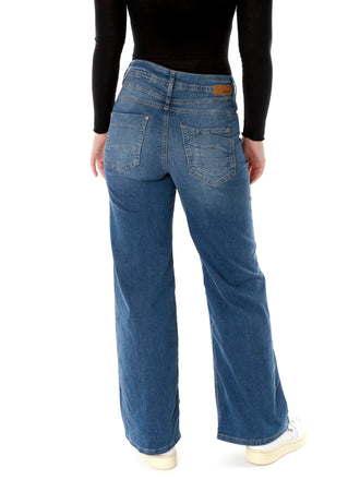 Jeans Gang Cropped Waist Amelie Relaxed Fit Mid