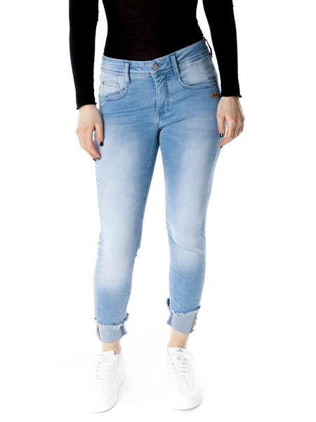 Amelie Mid Jeans Gang Cropped Fit Waist Relaxed