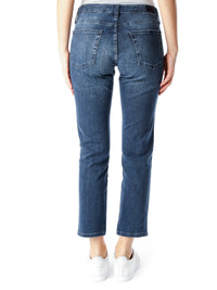 Cigarette Cropped Jeans