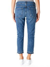 Emerson Cropped Slim Fit Boyfriend Jeans