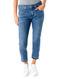 Emerson Cropped Slim Fit Boyfriend Jeans