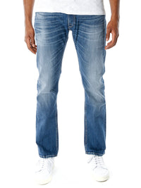 Rocco Straight Fit Mid Waist Jeans