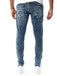 Rey Straight Slim Fit Mid Waist Jeans