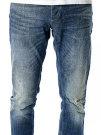 Rey Straight Slim Fit Mid Waist Jeans